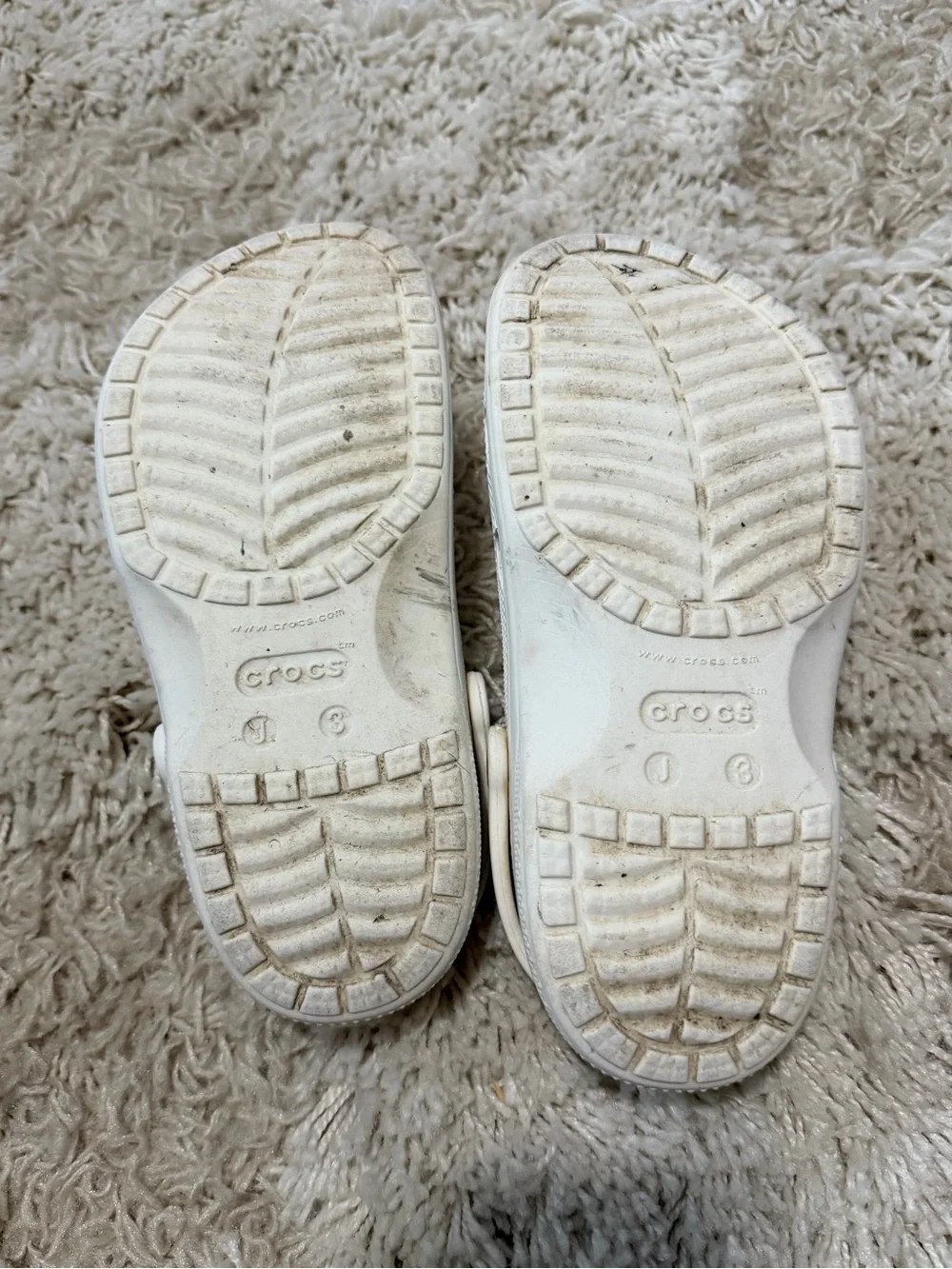 CROCS Kids Classic Clog in White